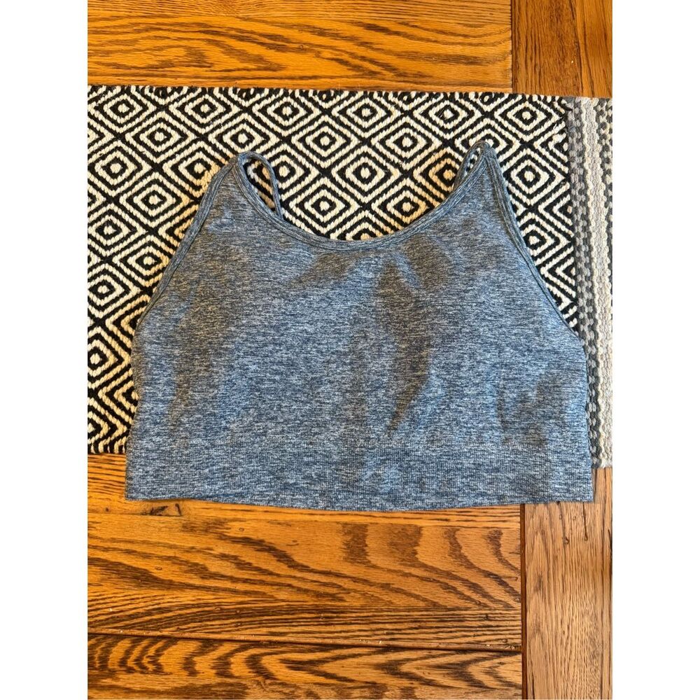 BuffBunny Gray Sports Bra